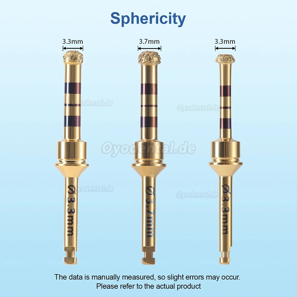 6-teiliges Dental Sinuslift Bohrer Set Externer Sinuslift Diamantbeschichtet